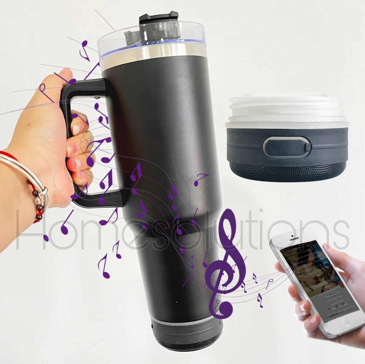 Bluetooth Speaker Tumbler 40oz