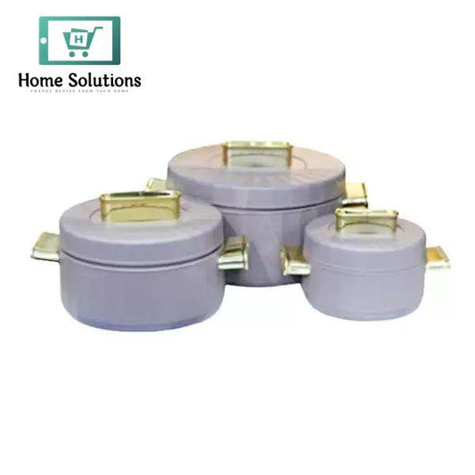 3-Piece Insulated Casserole Hotpot Set – Stylish Food Warmers