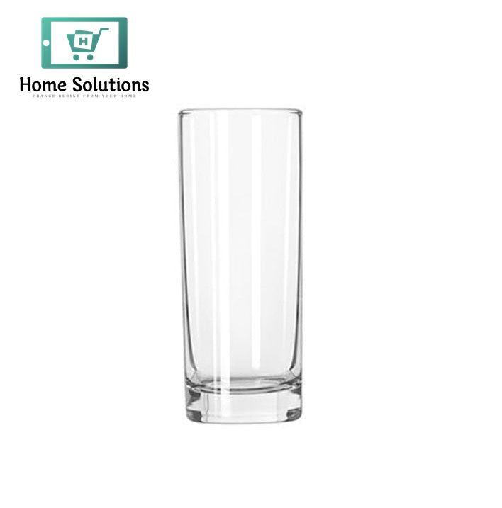 Wilmax Longdrink Glass Set – 390 ml | Set of 6 Crystal Clear Glasses