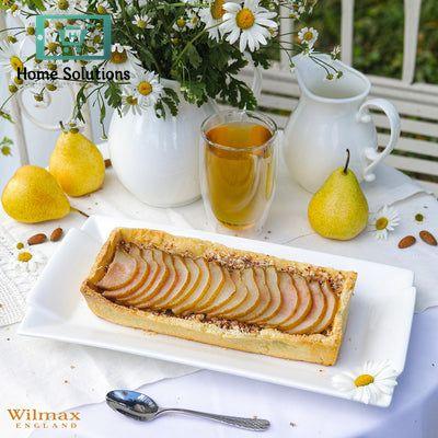 Wilmax England Fine Porcelain 13.5 X 7 Inch Rectangular Serving Platter