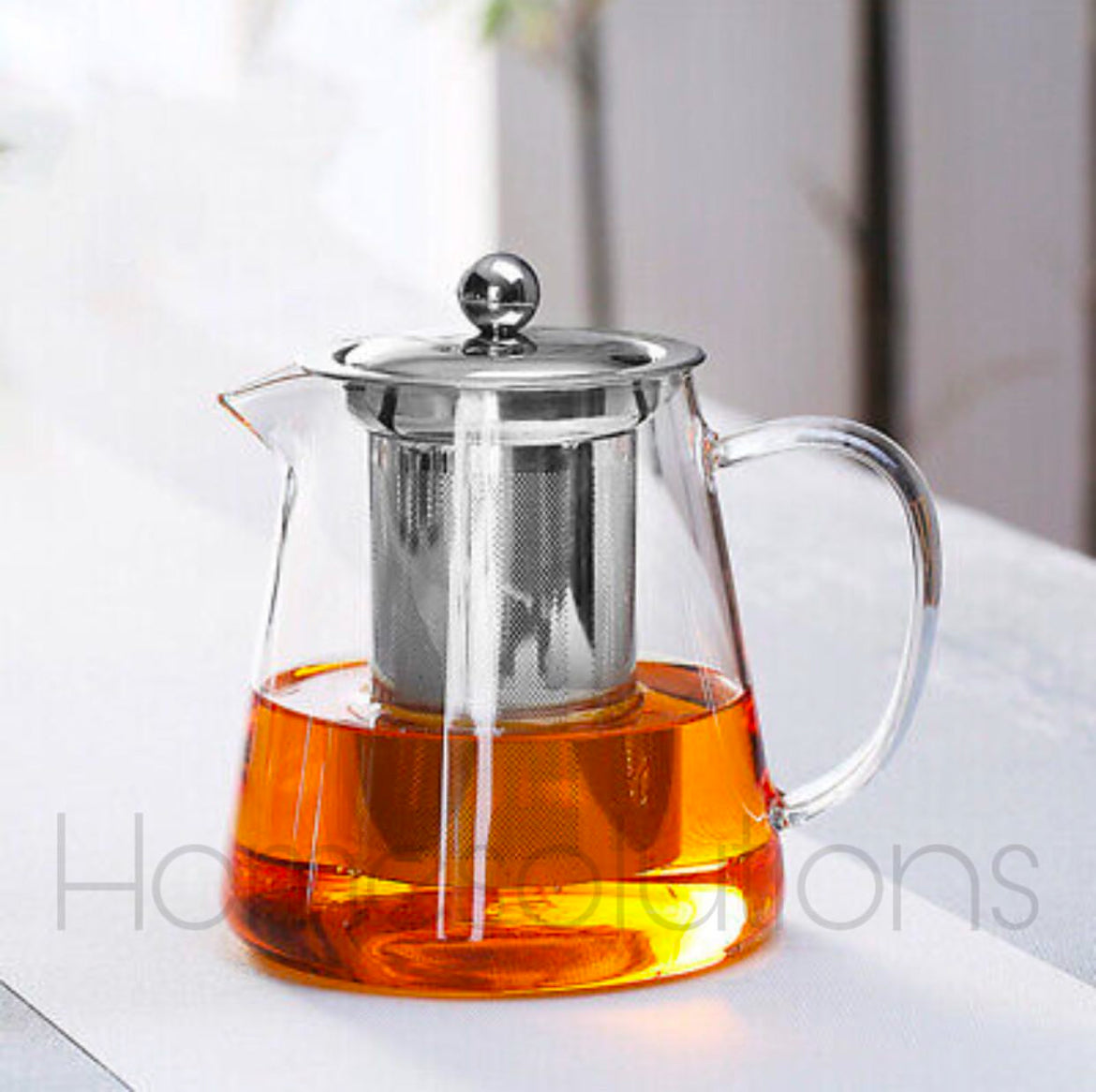 High Quality Borosilicate Glass Kettle - Fire Proof - Stove Useable