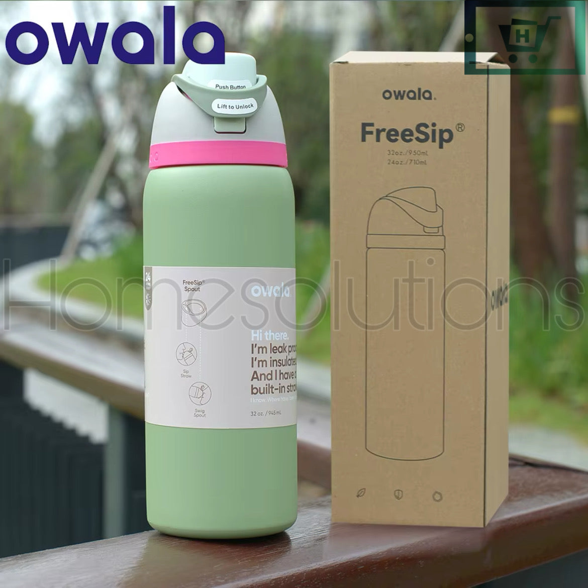 OWALA FreeSip Water Bottle - 32oz