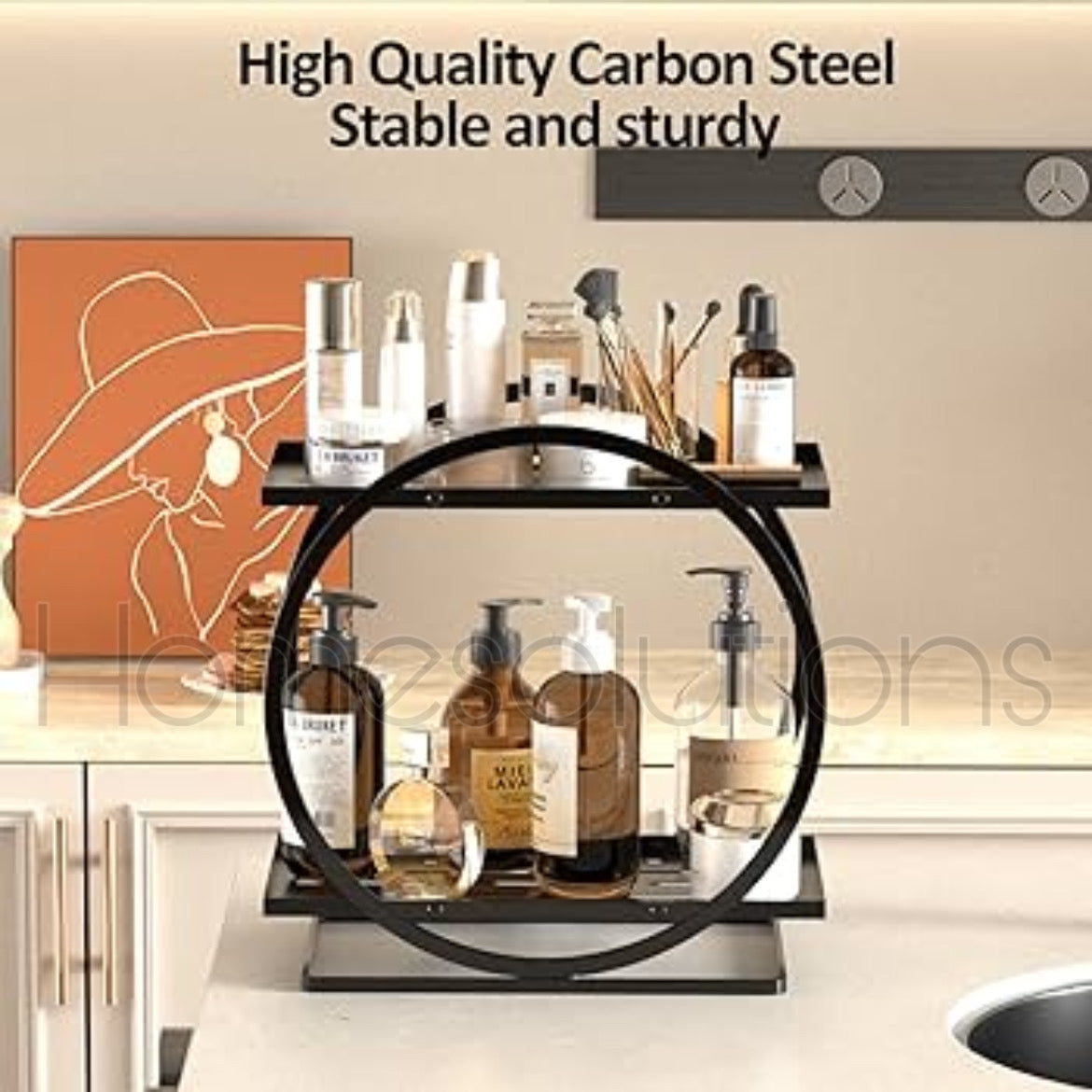 TRINKET 2 Tier Countertop Shelf Vanity Organizer