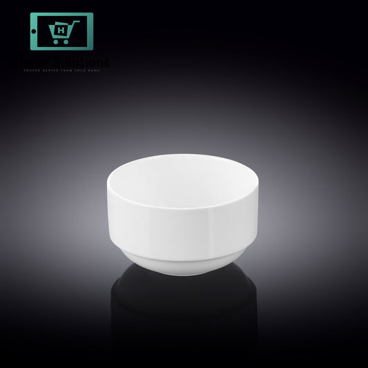 Wilmax England Fine Porcelain Soup Cup – 300 ml Capacity