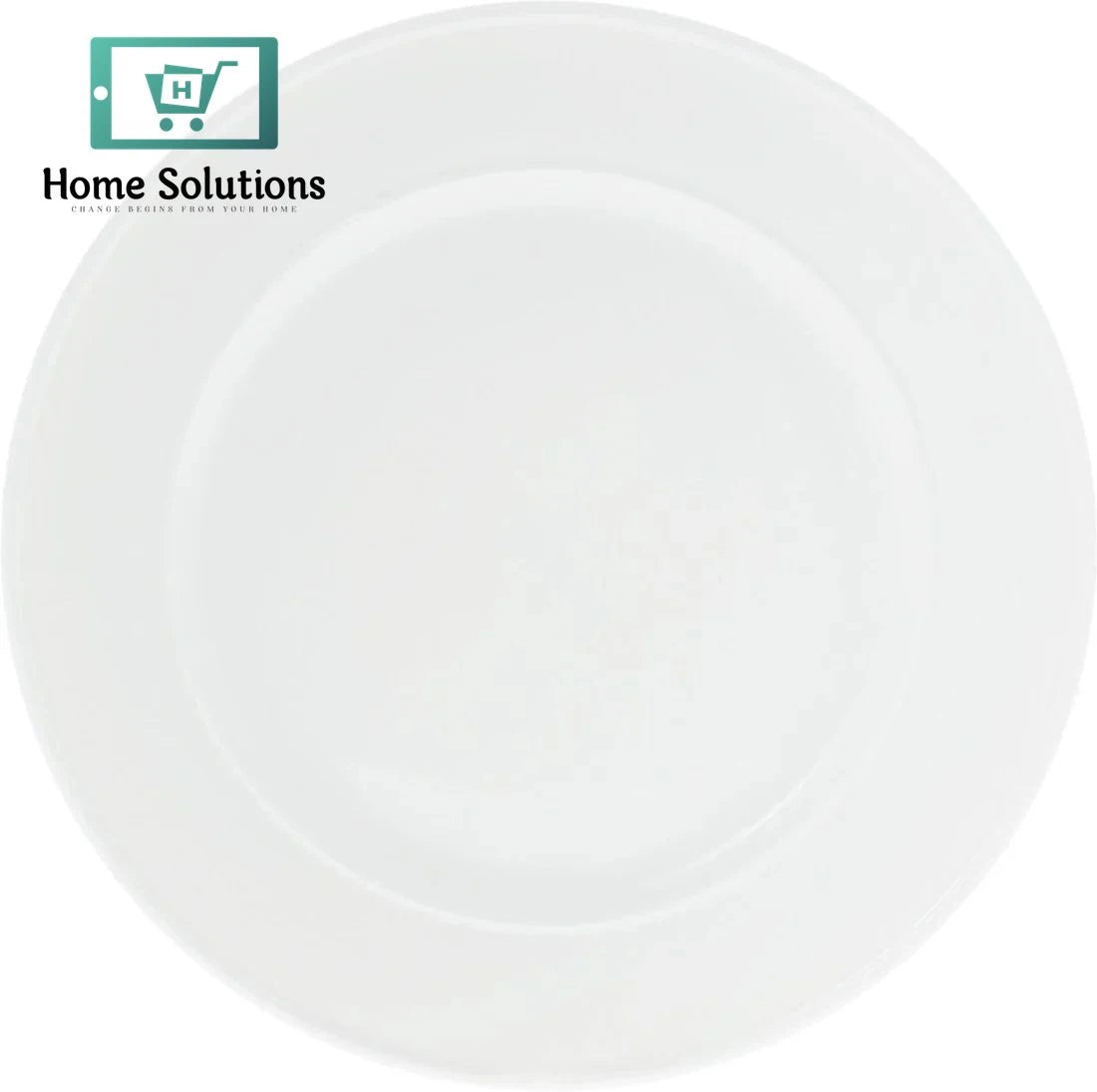 Wilmax England Fine Porcelain Round Platter – 12" (31 cm)