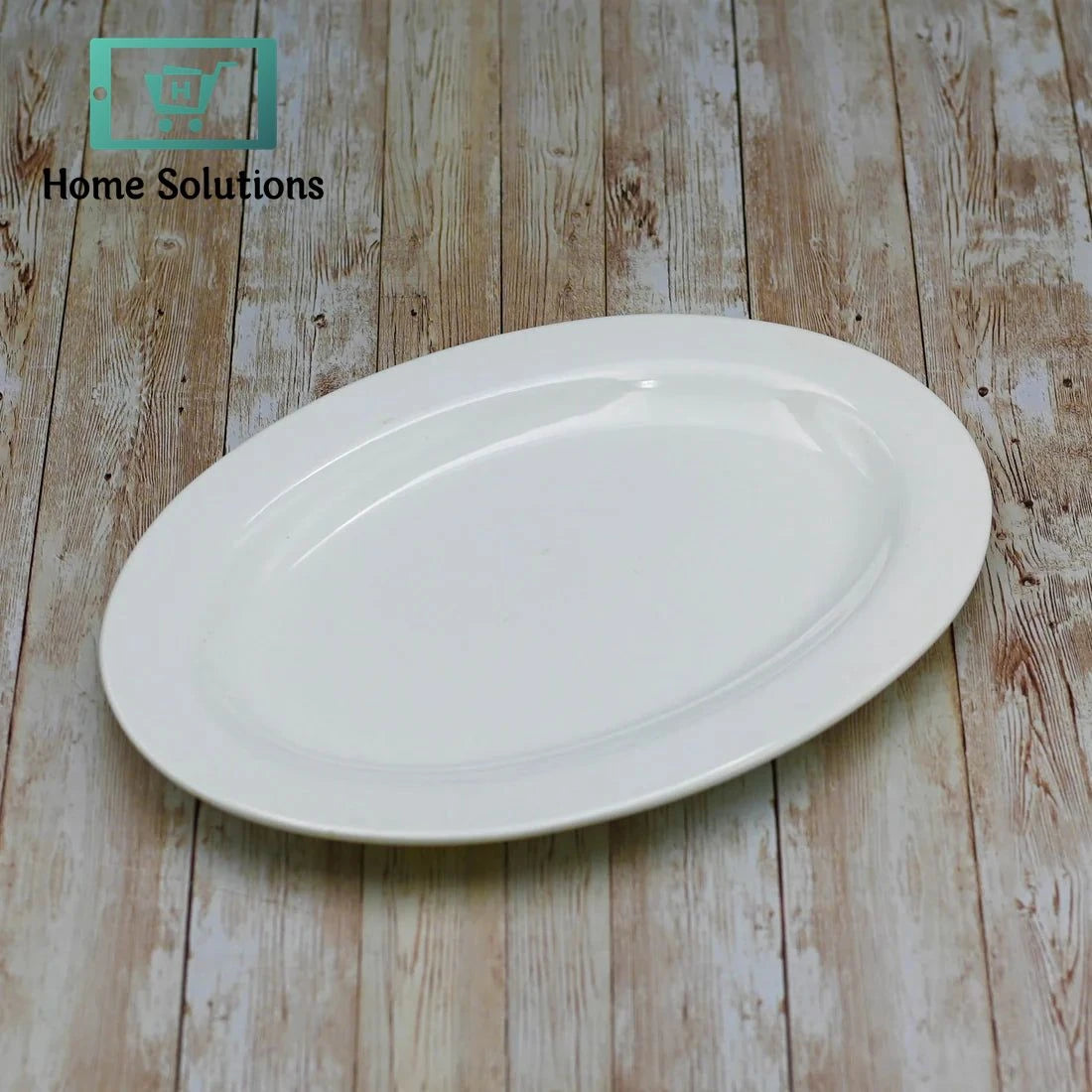 Wilmax England Fine Porcelain Set of 3 Oval Platters 16" | 40.5 cm Professional Serving Plates