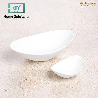 Wilmax England Fine Porcelain Rectangular Dish | 20.5 x 12 x 6.5 cm Serving Bowl