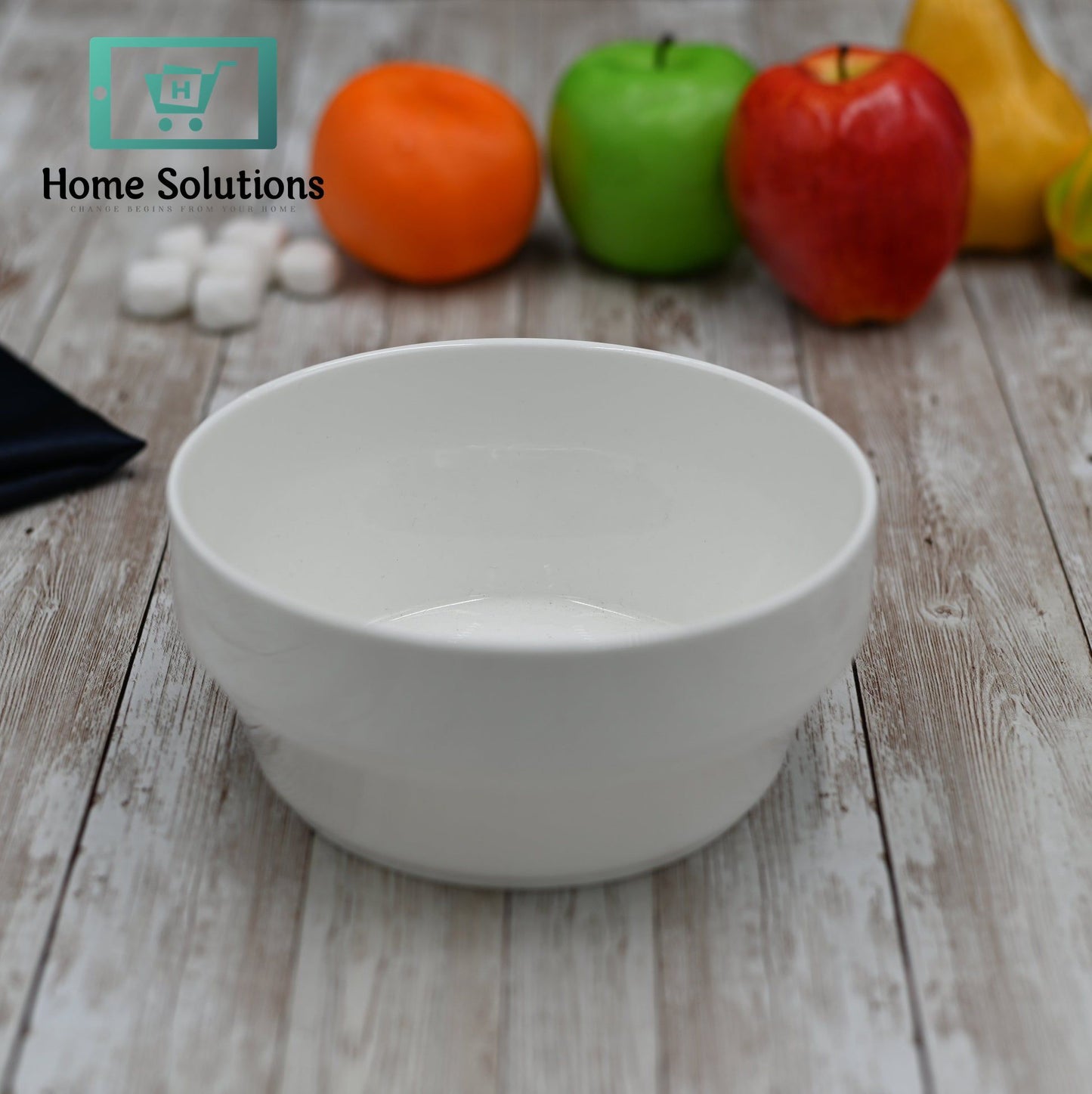 Wilmax England Fine Porcelain Bowl 6" | 800 ml White Serving Bowl