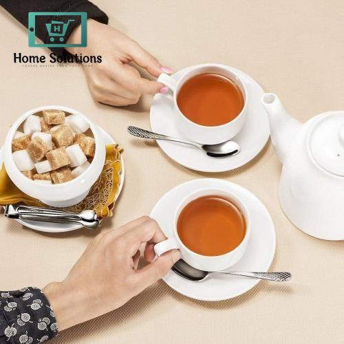 Wilmax England Fine Porcelain Tea Cup & Saucer Set – 160 ml