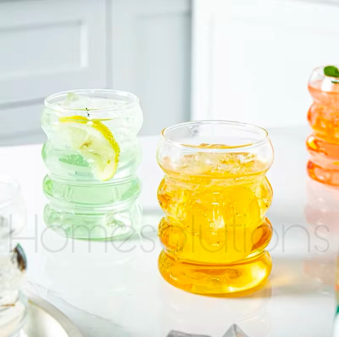 Alipis Caterpillar Ice Tea Glass Set of 6