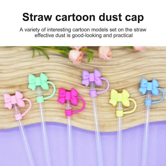 Bow Shape Silicon Straw Stopper