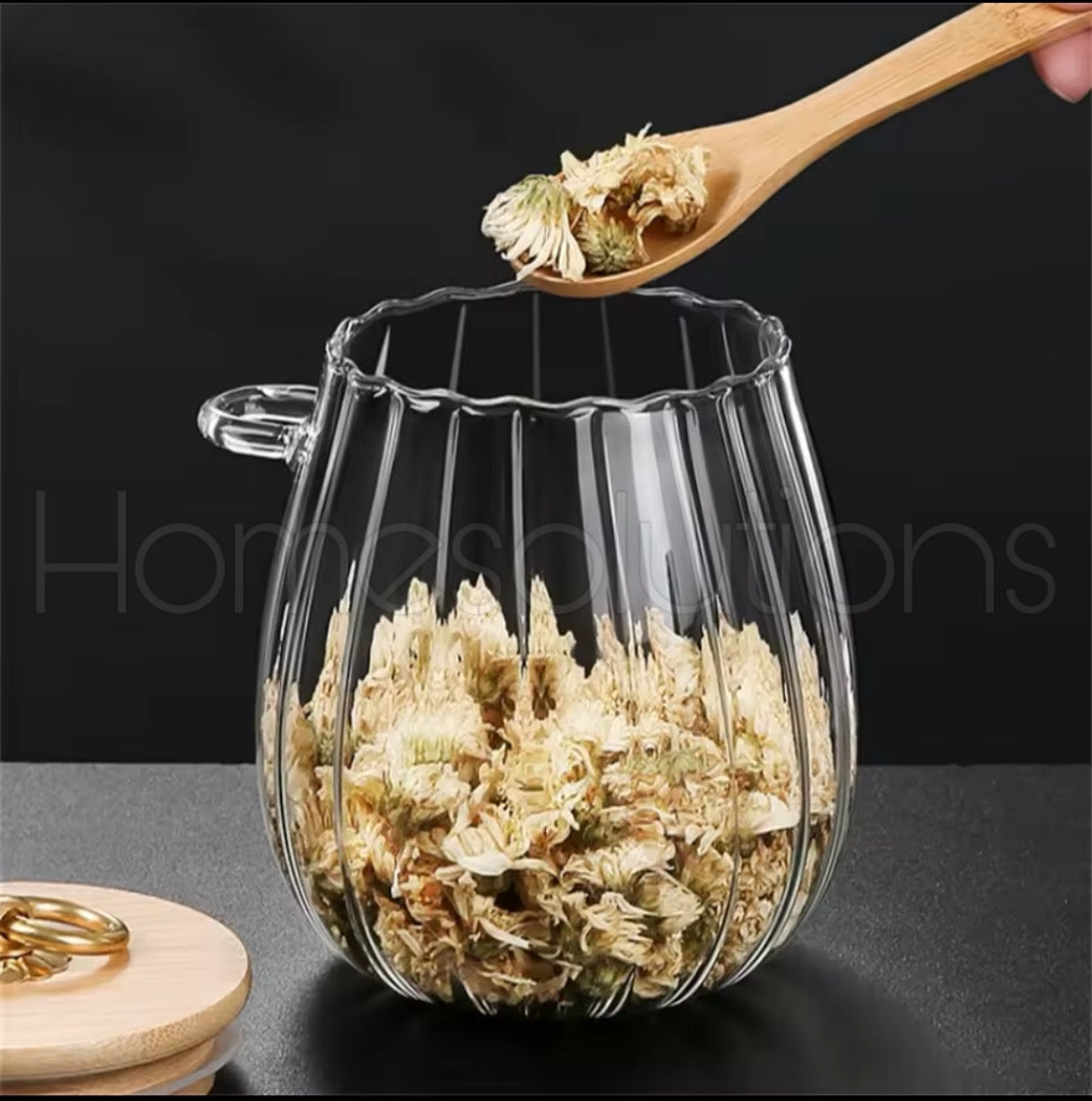 Airtight Jar With Spoon 800ml.