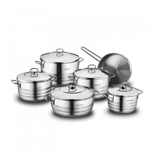 Korkmaz A-1090 Astra XL 11 Pcs. Cookware Set