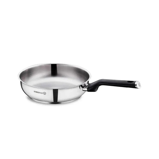 Korkmaz Pera Stainless Steel Frying Pan - 24x6.5cm