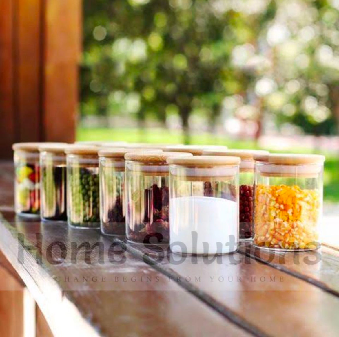 Airtight Glass Jar Set of 6