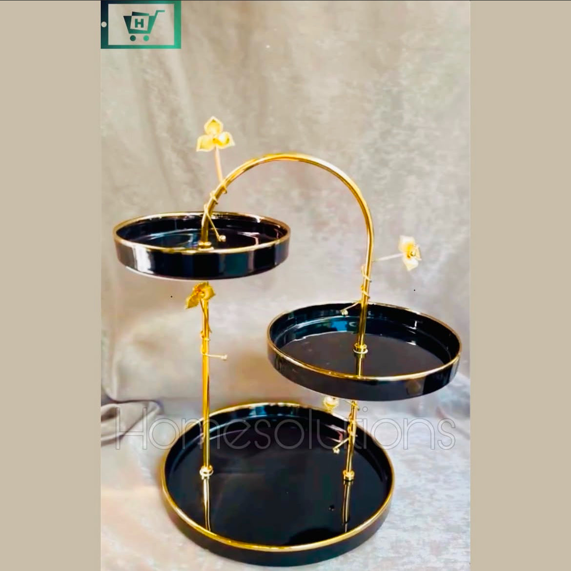 Arabic Style 3 Tier Serving Stand