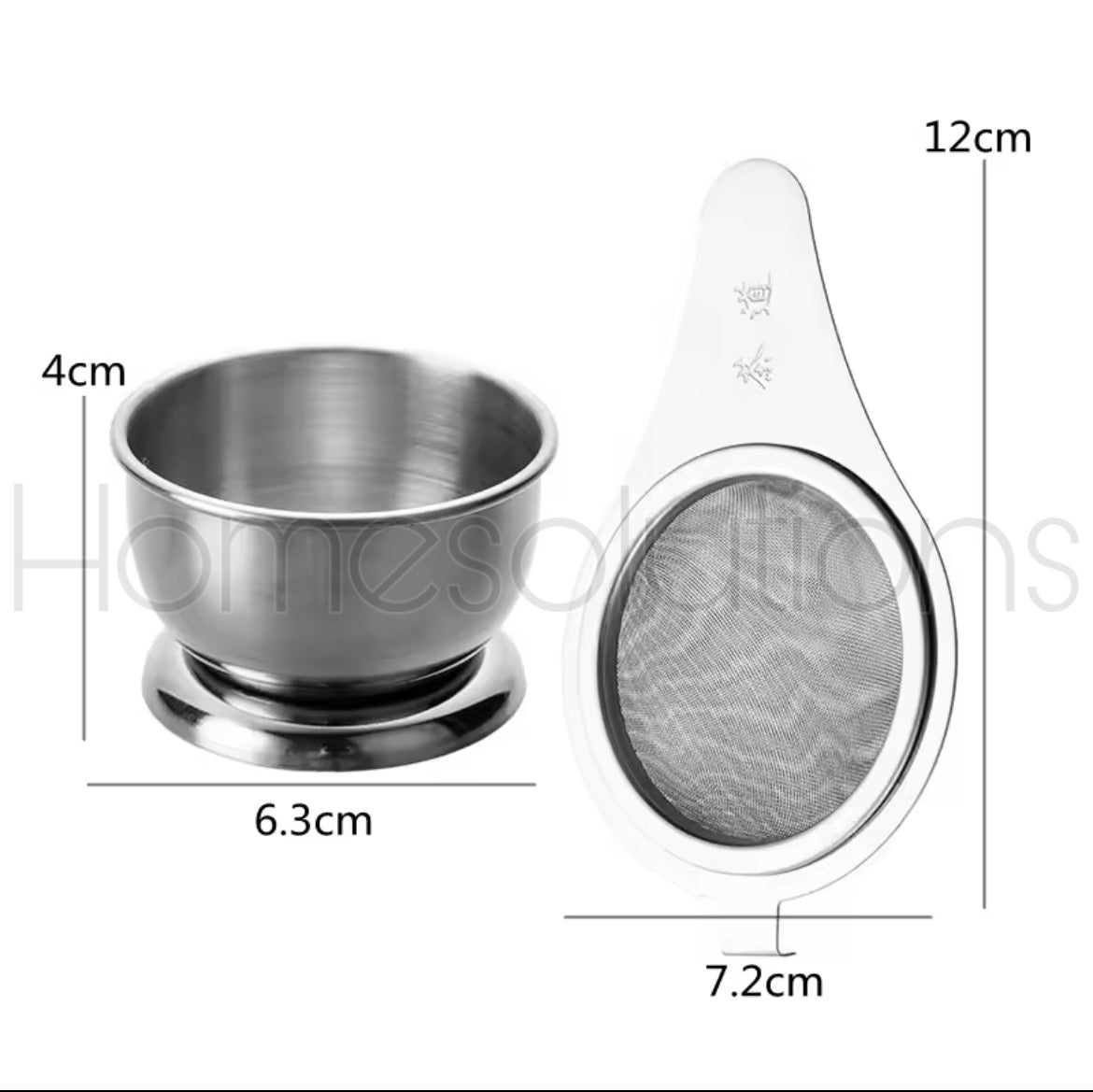 LOVERLYZ Stainless Steel Tea Strainer