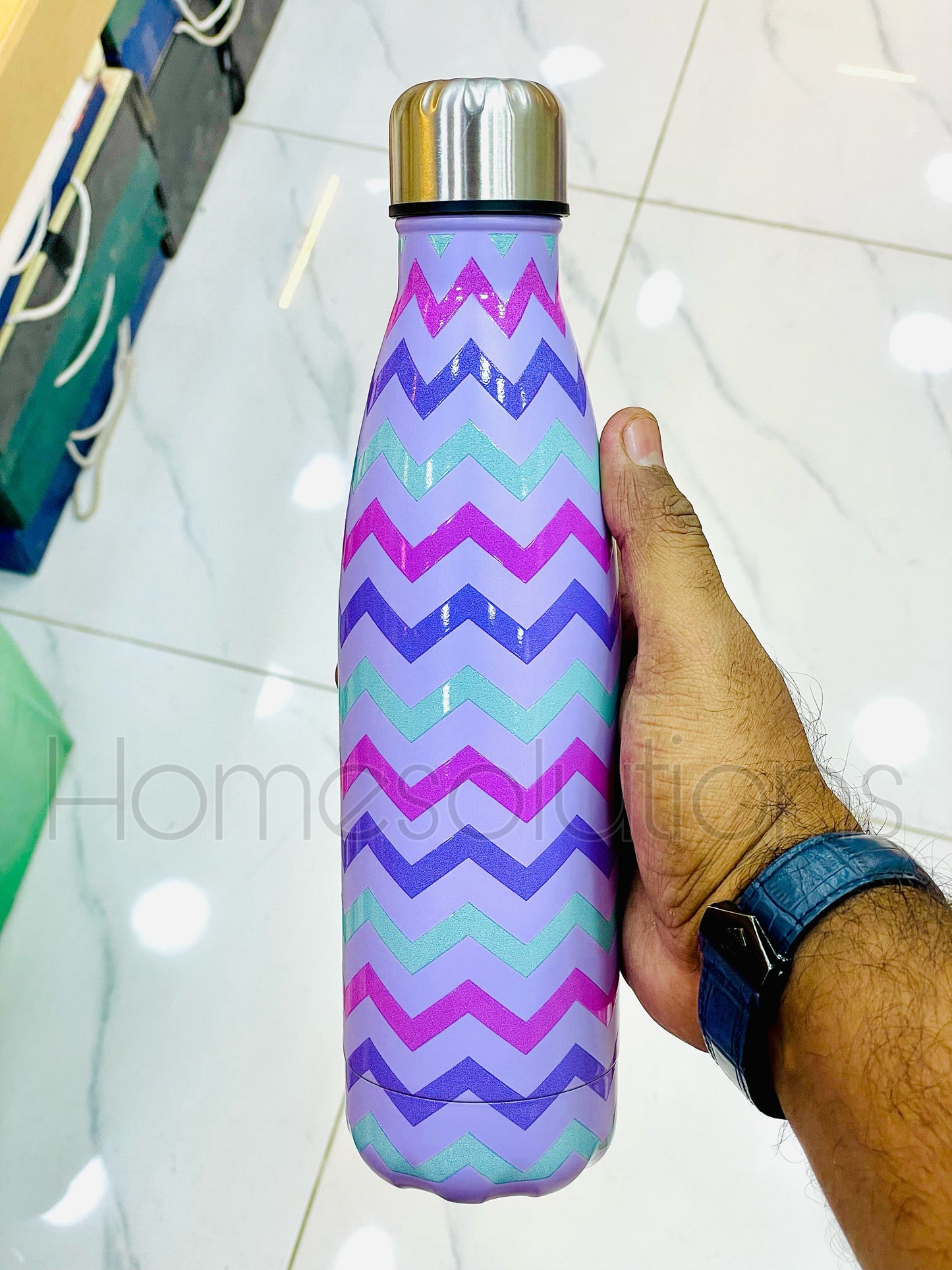 750ml steel bottle.