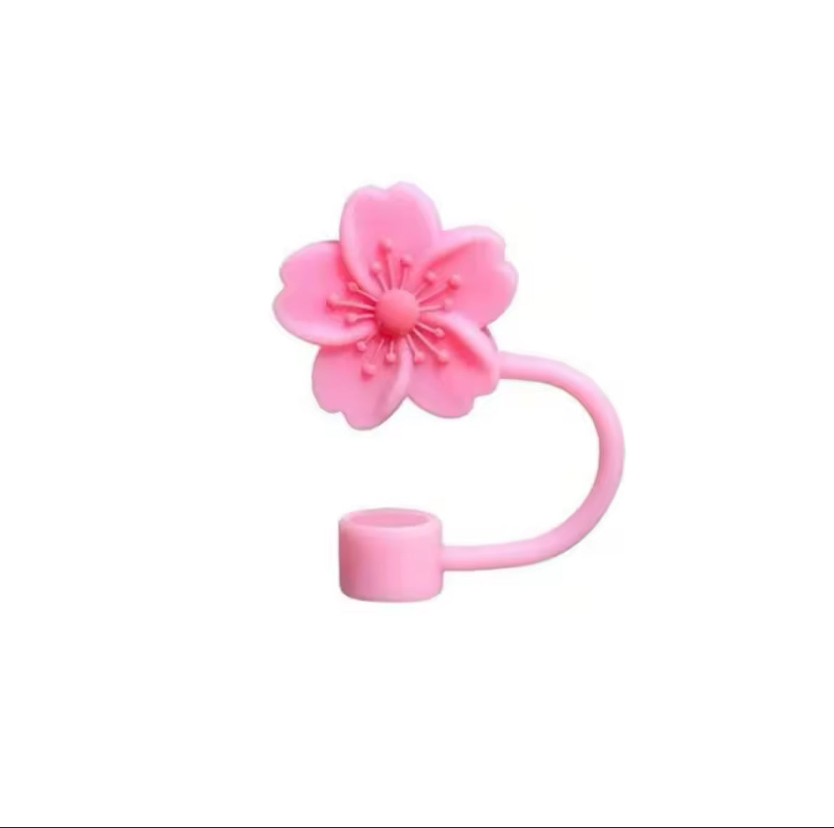 Flower Shape Silicone Straw Stopper