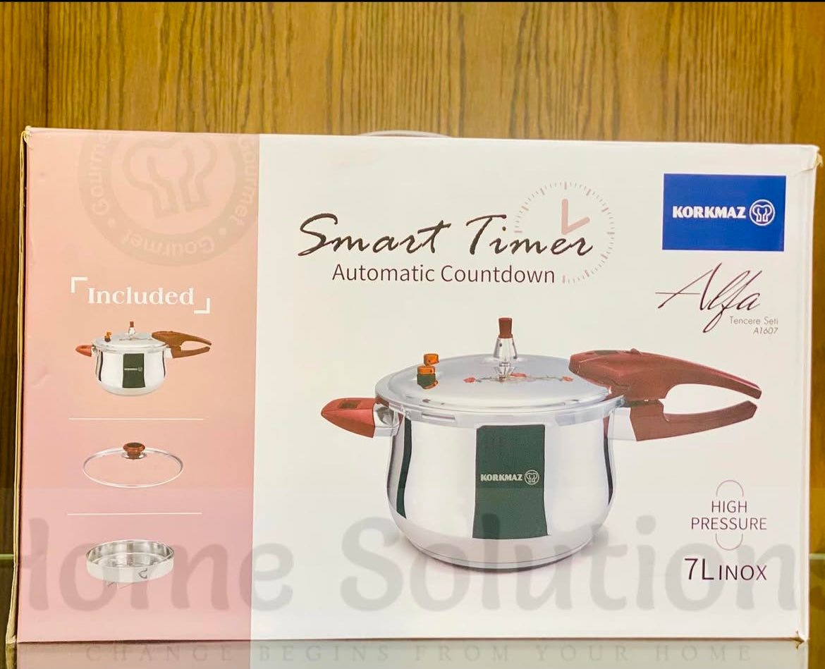 Orignal Korkmaz Stainless Steel Pressure Cooker