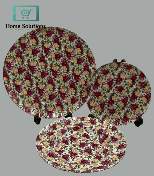 Royal Albart Dinner Plate Collection 18 Pcs