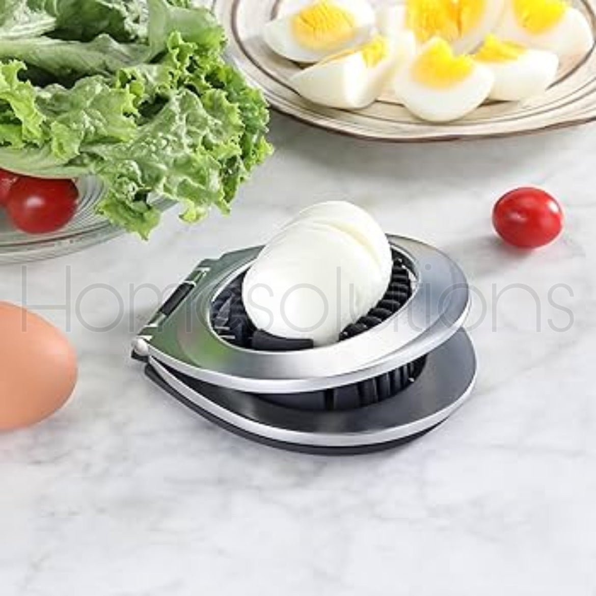 Stainless Steel Professional 2 in 1 Egg Slicer