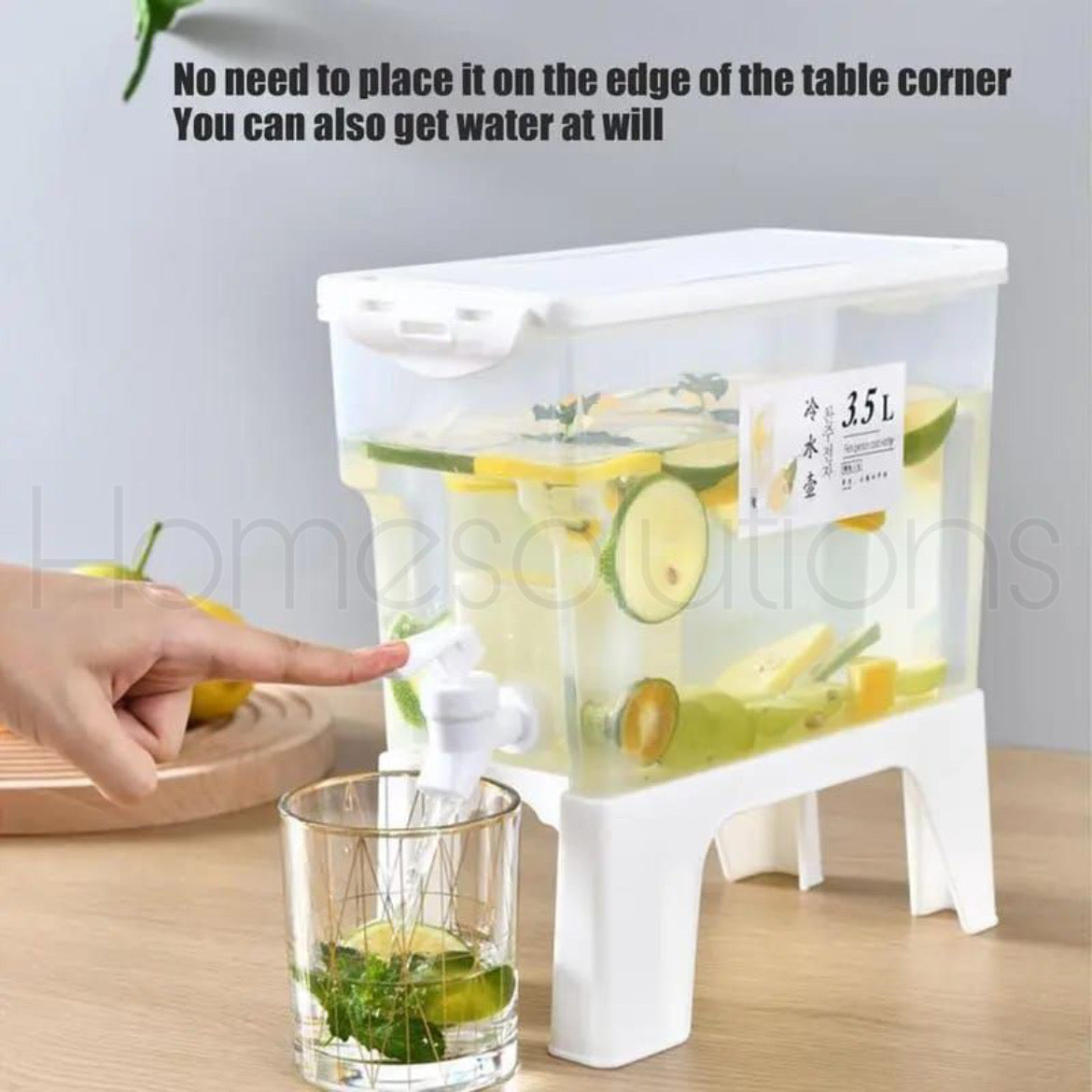 ZUIMAI Generic Beverage Dispenser with Stand - 3 Liters