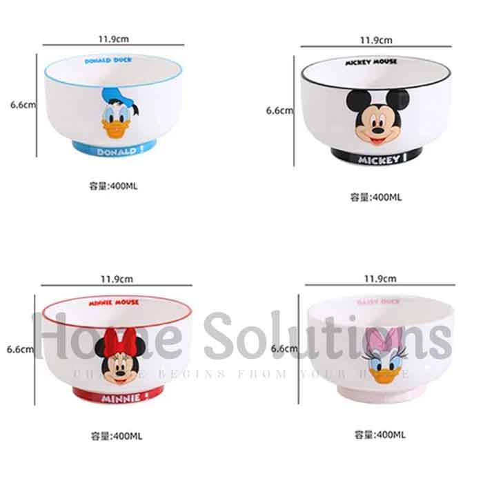 DISNEY Mickey & Friends Cereal Bowl Set