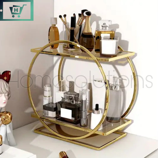 TRINKET 2 Tier Countertop Shelf Vanity Organizer