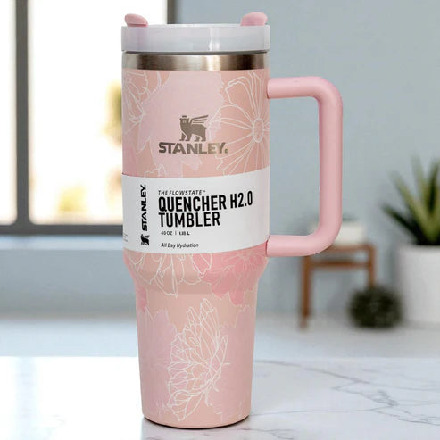 Stanley FlowState™ H2.0 Quencher Tumbler 40oz – Printed Edition with Gift Box