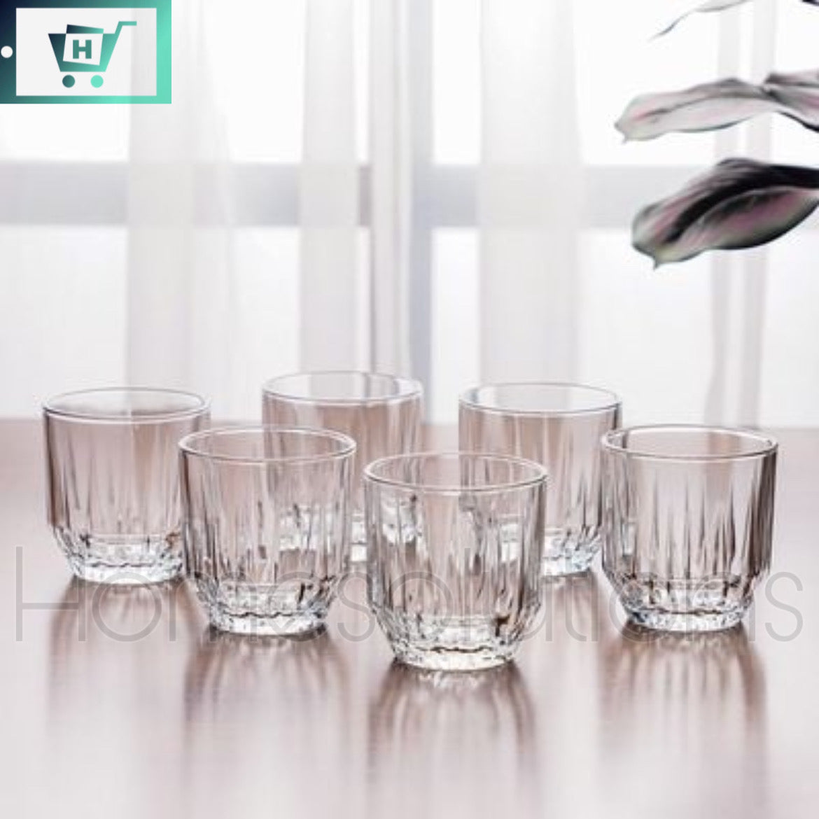 Fraley Chinese Crystal Glass Set of 6