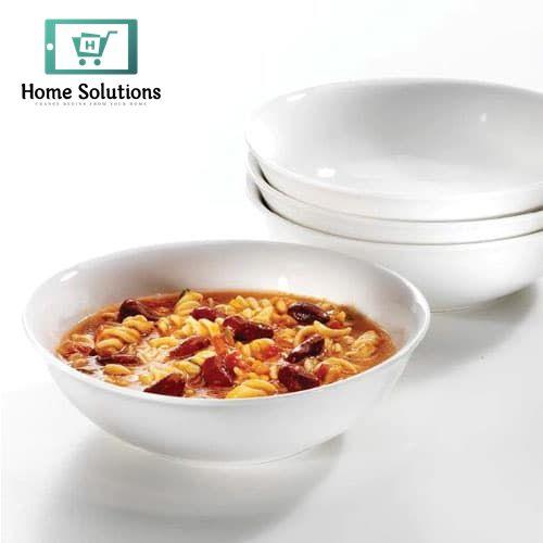 Symphony 7-Inch Serving Bowl Set – 4 Pieces Ceramic Tableware