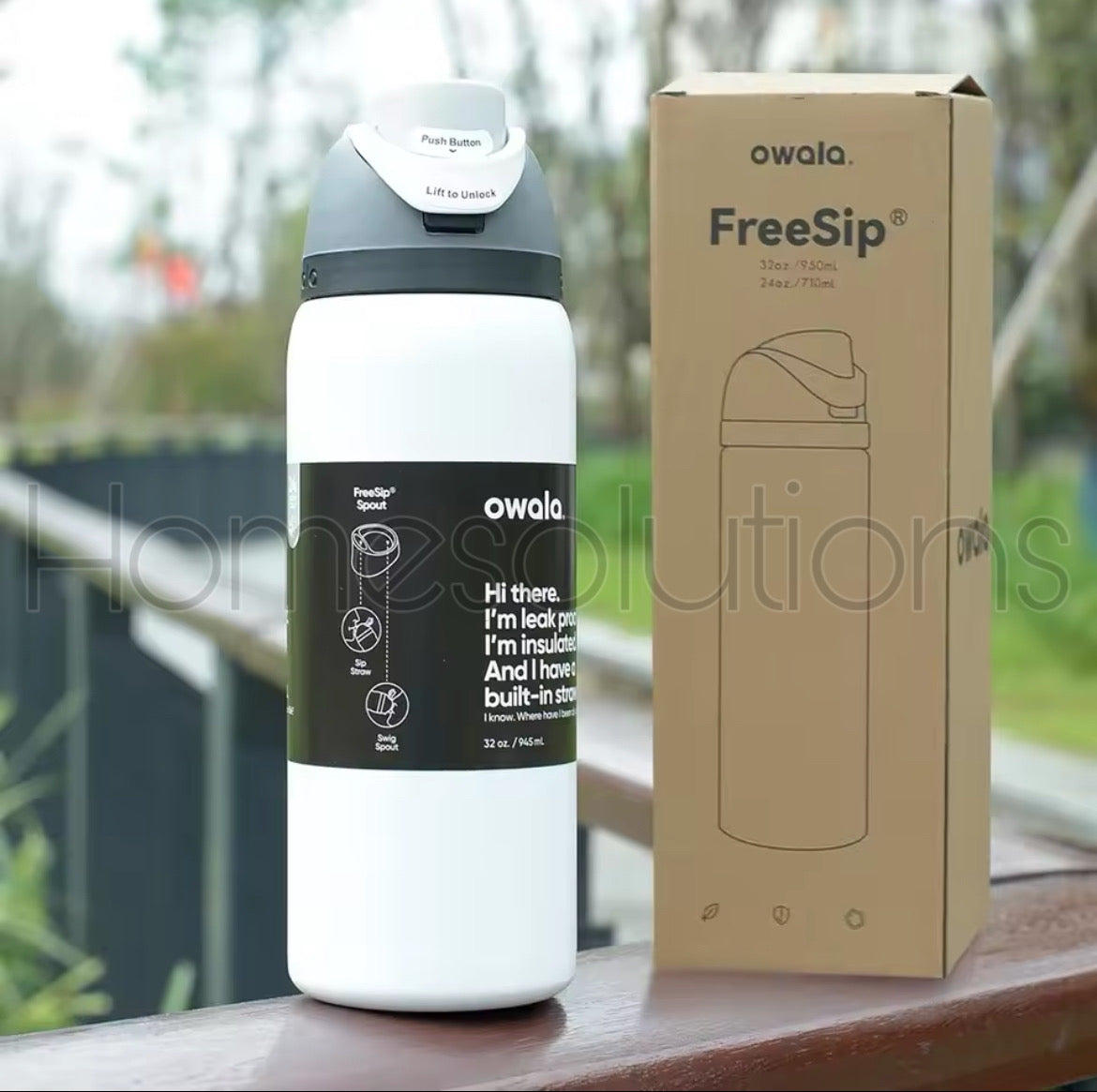 OWALA FreeSip Water Bottle - 32oz