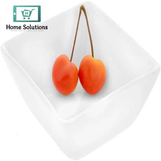 Wilmax England Fine Porcelain Square Dish | 330 ml Serving Bowl