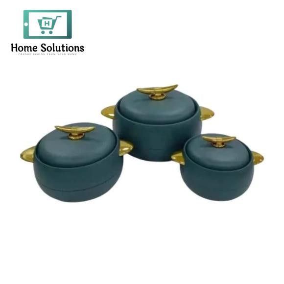 Food Warmer Hotpot Set of 3 – Insulated Casserole Set