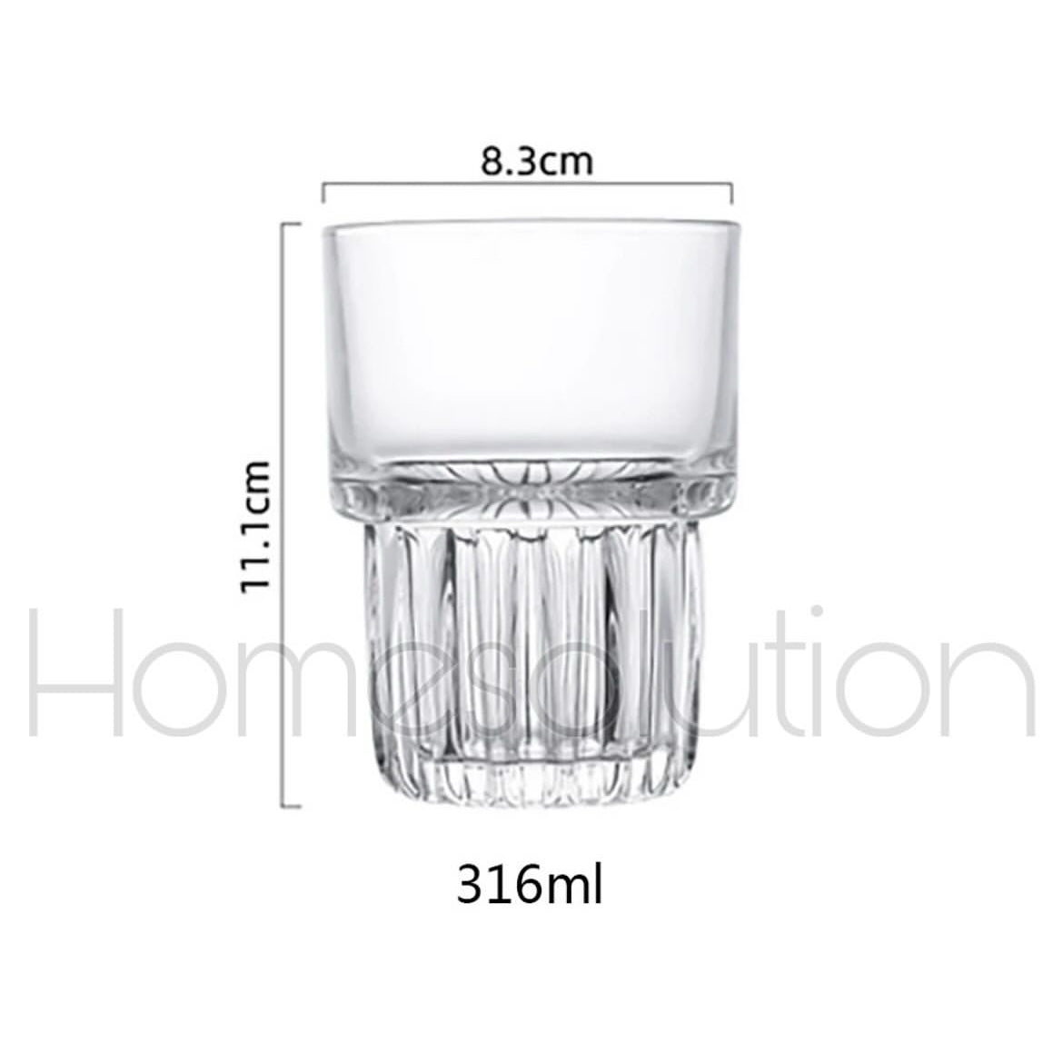 Hentai Japanese Chinese Crystal Glass Set of 6