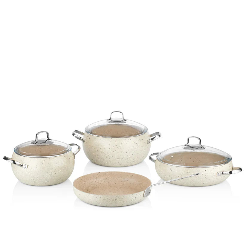 Korkmaz A-2656 Mondea 7 Piece Cookware Set