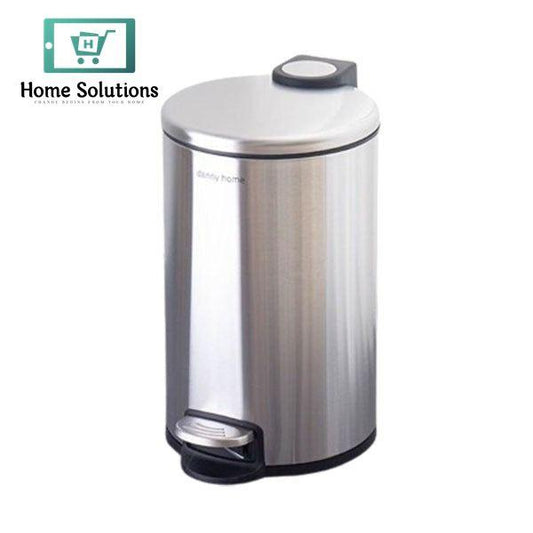 Danny Home Premium Stainless Steel Trash Can 30L – Modern Waste Bin