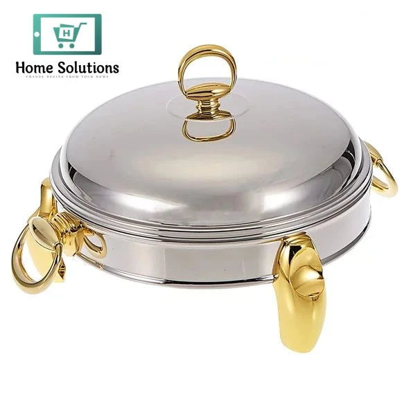 Regent Lux Round Dish Warmer Serving Dish 2.5 Liter