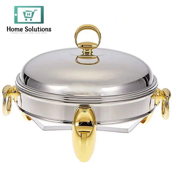 Regent Lux Round Dish Warmer Serving Dish 2.5 Liter