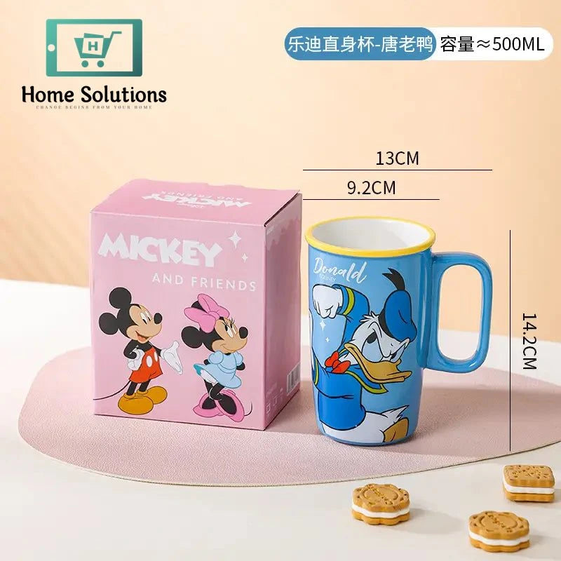 DISNEY Mickey & Friends Porcelain Mug With Premium Gift Box - 500ml -  Donald Duck