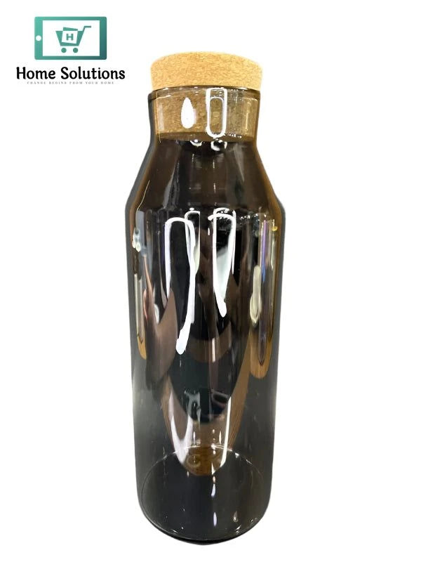Cork Lid Glass Bottle - 1000ml