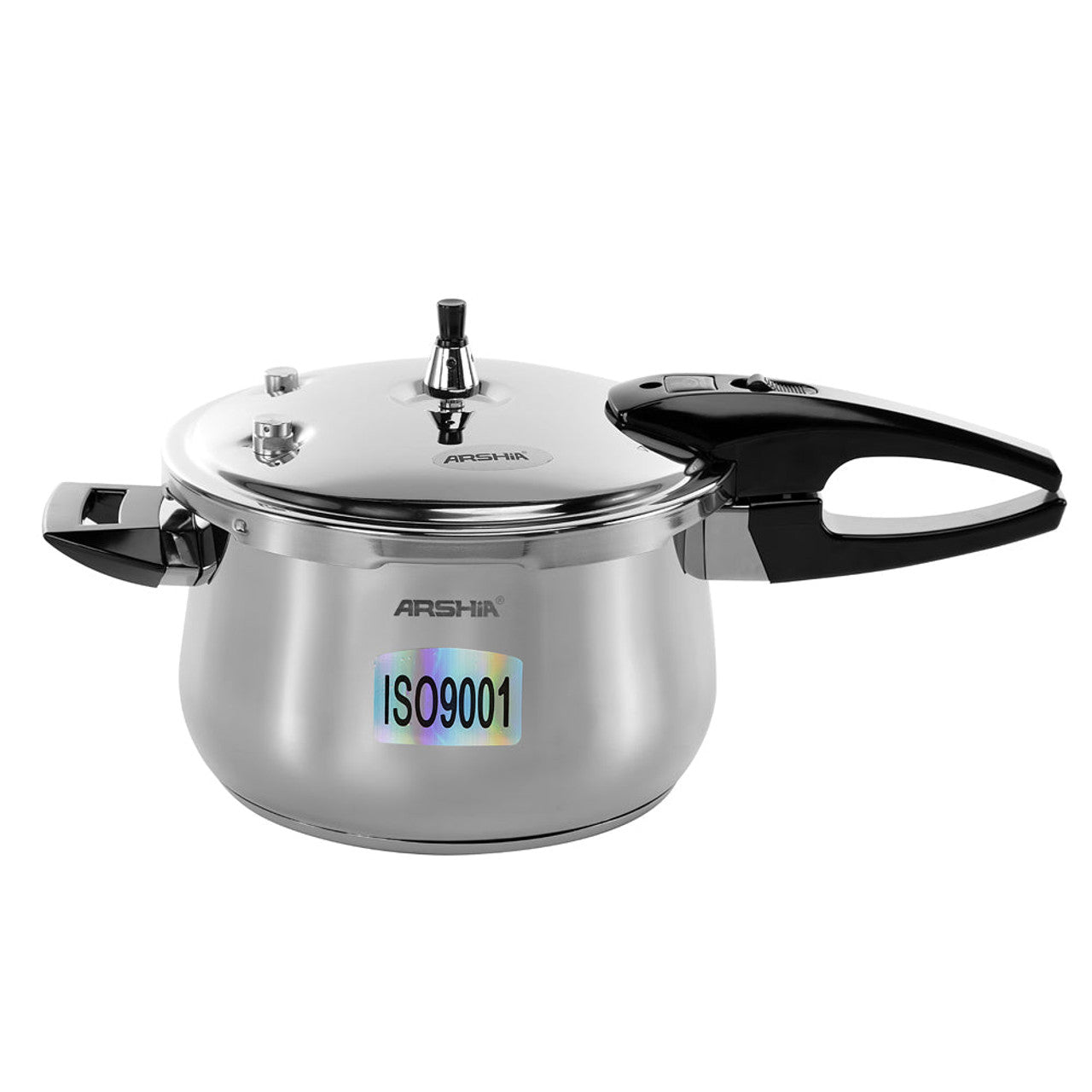 Arshia Premium Stainless Steel Pressure Cooker 24cm with Aluminium base