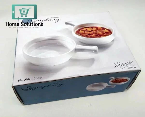 Symphony 2-Piece Pie & Paya Dish Set – 8 Inch Baking & Serving Ware