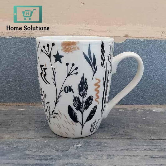 Ceramic Mug – 350 ml Compact Coffee Companion