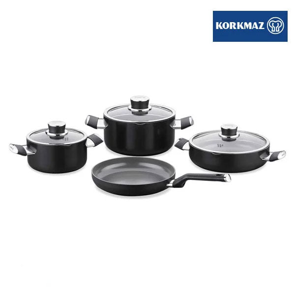 Korkmaz A-3891 Lena 7 Piece Cookware Set