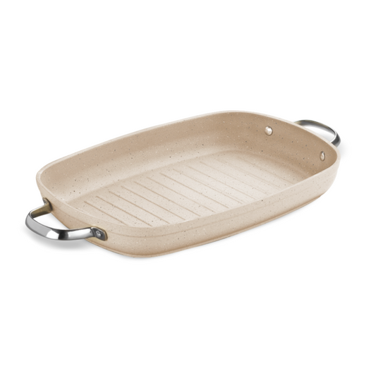 Korkmaz A1274 Granita Aluminum Grill Frypan 35x25cm 3.2L