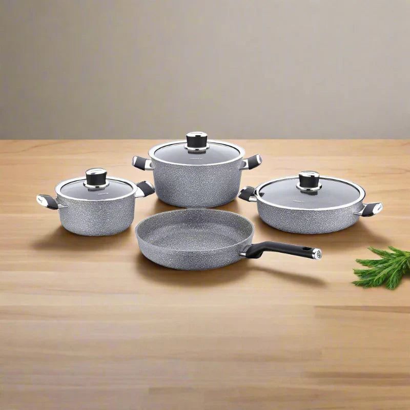 Korkmaz A3919 Palma 7 Pcs Cookware Set