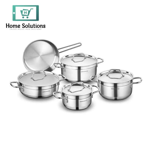 Korkmaz Alfa Cookware 9 Piece Set