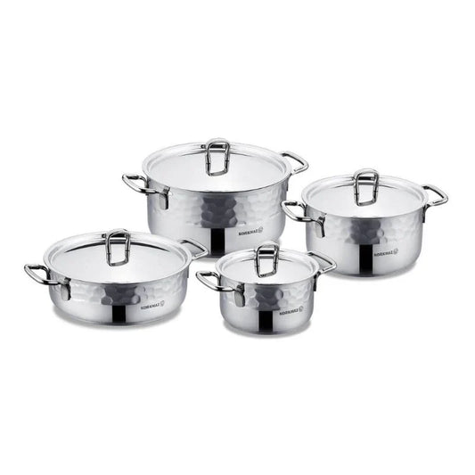 Korkmaz A1963-1 Erna 8 pcs Cookware Set Inox